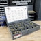 Boltsandnuts.Com Metric Class 10.9 Hex Flange Frame Bolts & Nuts Assortment - 739 PCS Assortment Kit #448 - alternate 3